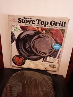 BURTON STOVE TOP GRILL