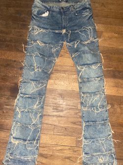OCTOGON stacked jeans