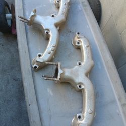 Chevrolet Rams Horn Exaust Coated SBC