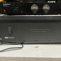 Crestron PROFESSIONAL AUDIO AMPLIFIER
