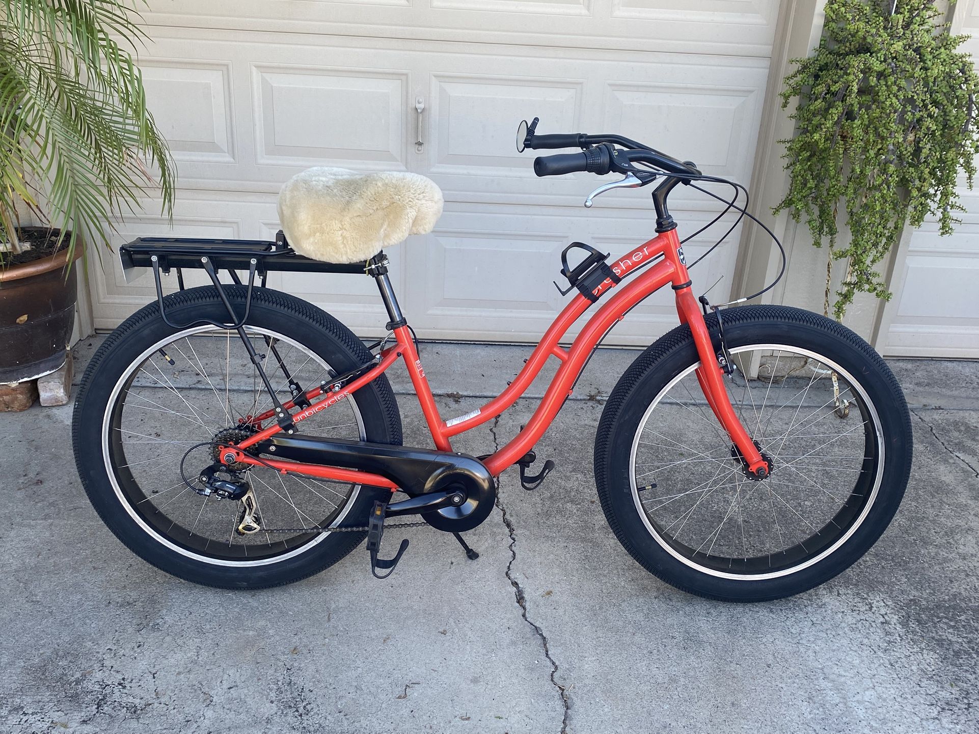 Sunlight Crusher Fat Tire Cruiser Bike – 6 Speed
