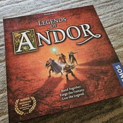 Legends Of Andor Board Game 