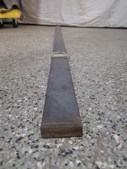 3/4"×2" mild steel bar 76" long