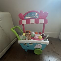Free- Ice Cream Cart Leap Frog- Great Condition 