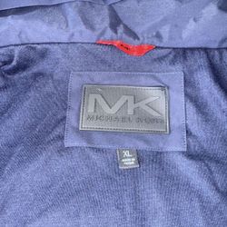 Size XL - Michael Kors Stockton Water Resistant Hooded Coat