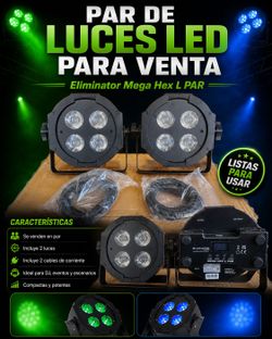 2 Eliminator Mega Hex L PAR