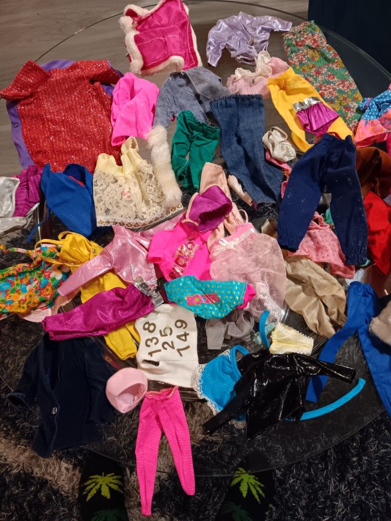 Vintage Barbie Clothing And Accessories