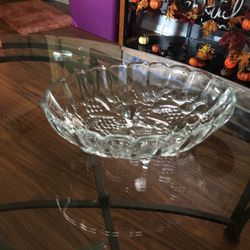 Clear Carnival Bowl ( Vintage) $22