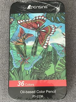 Pensing 36 piece Oil Based Color Pencils