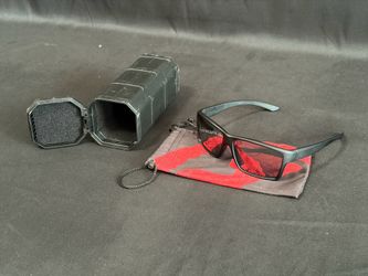 Magpul Explorer Ballisic Tactical Shooting Sunglasses Glasses (Black Frame / Silver Mirror Lens)