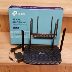 TP-Link Archer C6 AC1200 Wi-Fi Router