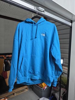 The North Face Blue Pullover Hoodie Large
