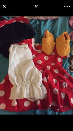 Minnie Mouse costume from Disneyland