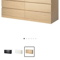 IKEA MALM Dressers