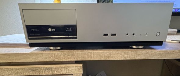 Small Form Factor HTPC Desktop – AMD Quad-Core, Blu-ray Drive, 8GB RAM
