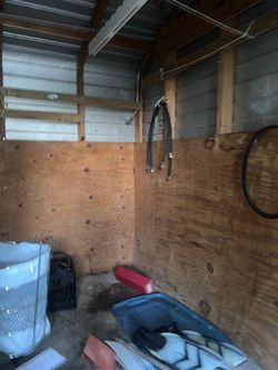 Shed For Equipment 