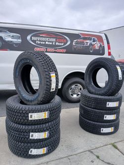 Tacoma Trd Tires New 265 70R17 Goodyear Wrangler ATS $650 set of four install mount and balance