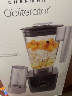 Chefman Obliterator 48oz Countertop Blender Juice Smoothies