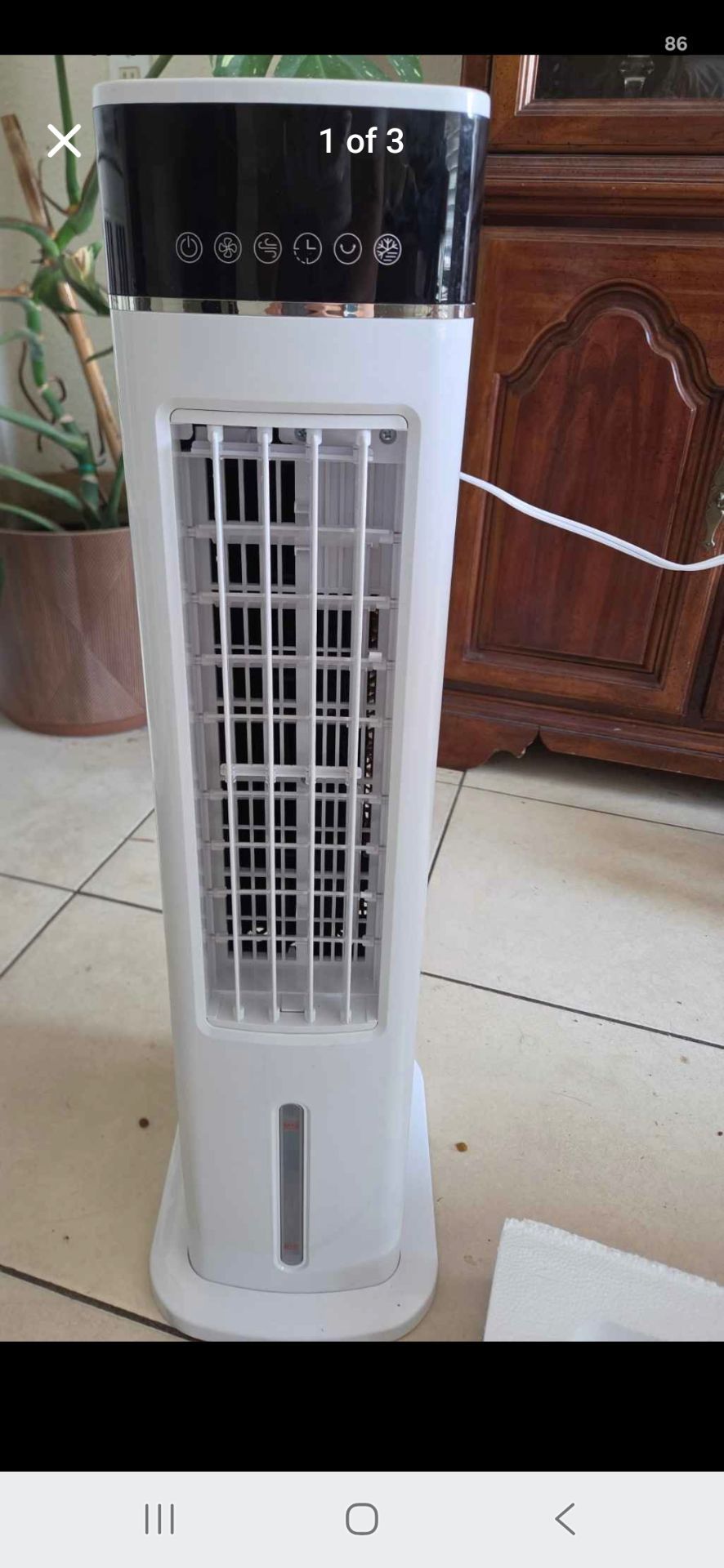 Tower fan