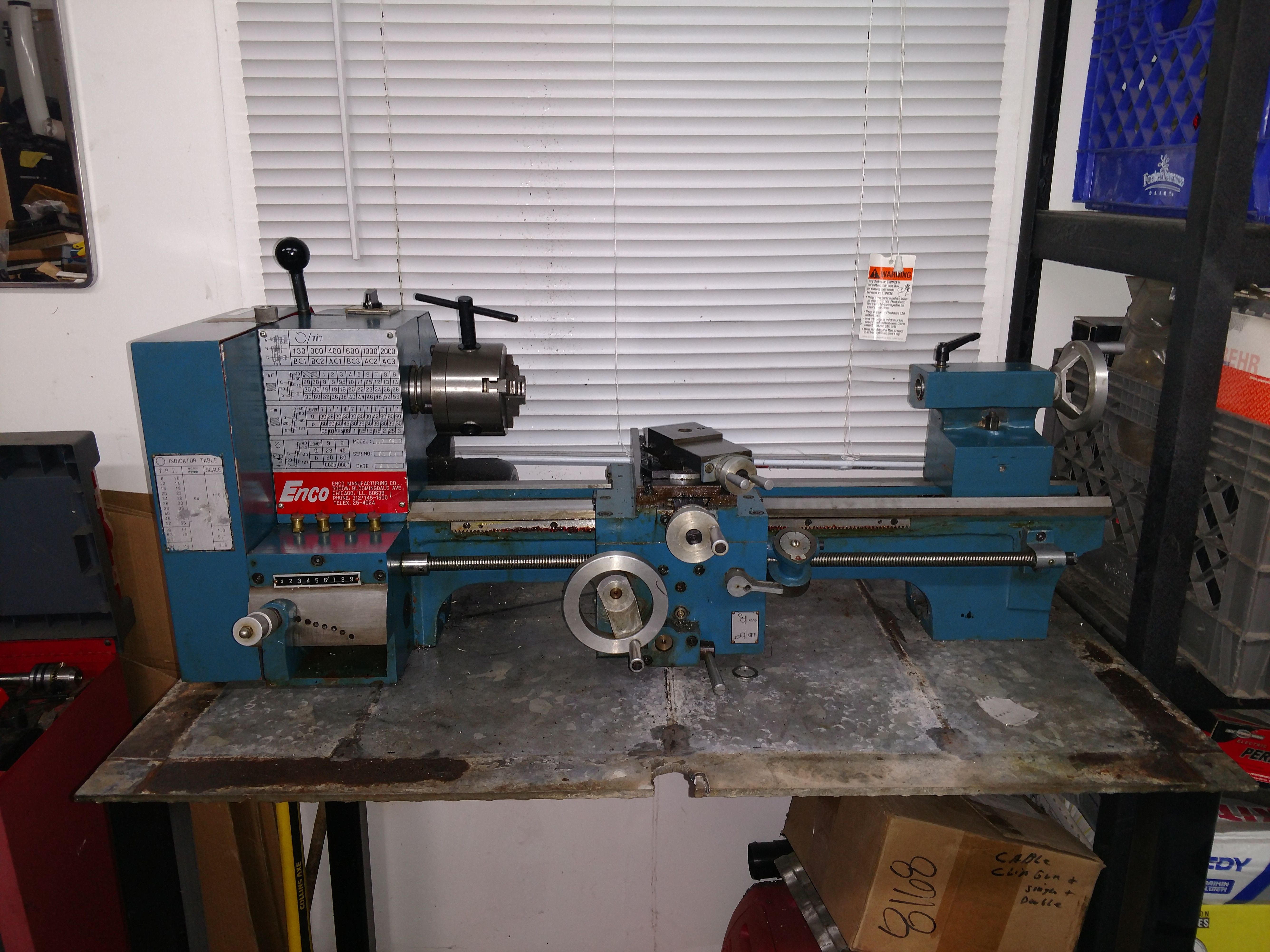Enco lathe 9x20 for Sale in Stockton, CA OfferUp
