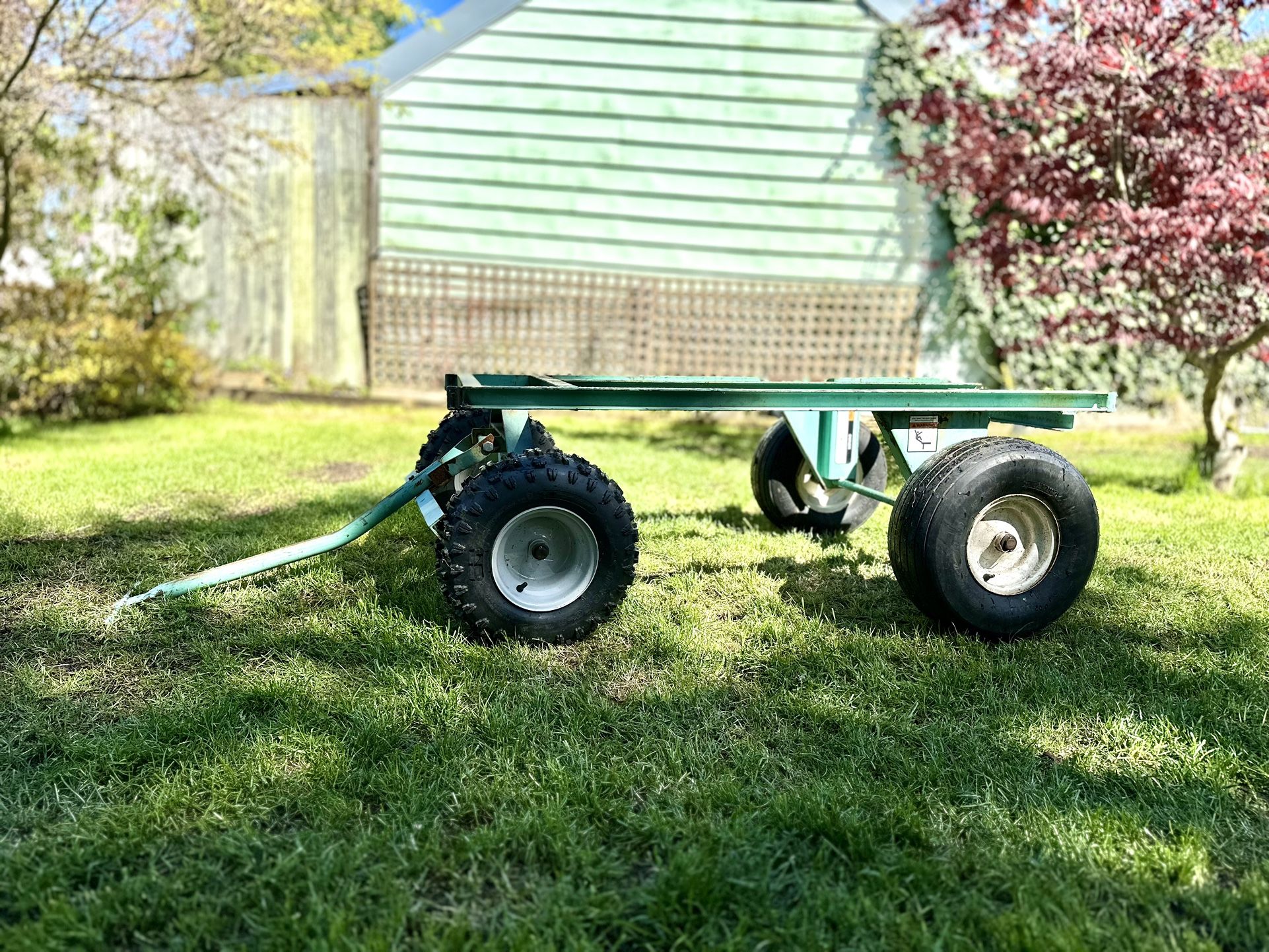 Garlock Little Giant Tractor ATV Roofing Trailer Cart