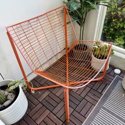 Orange Patio Chair 