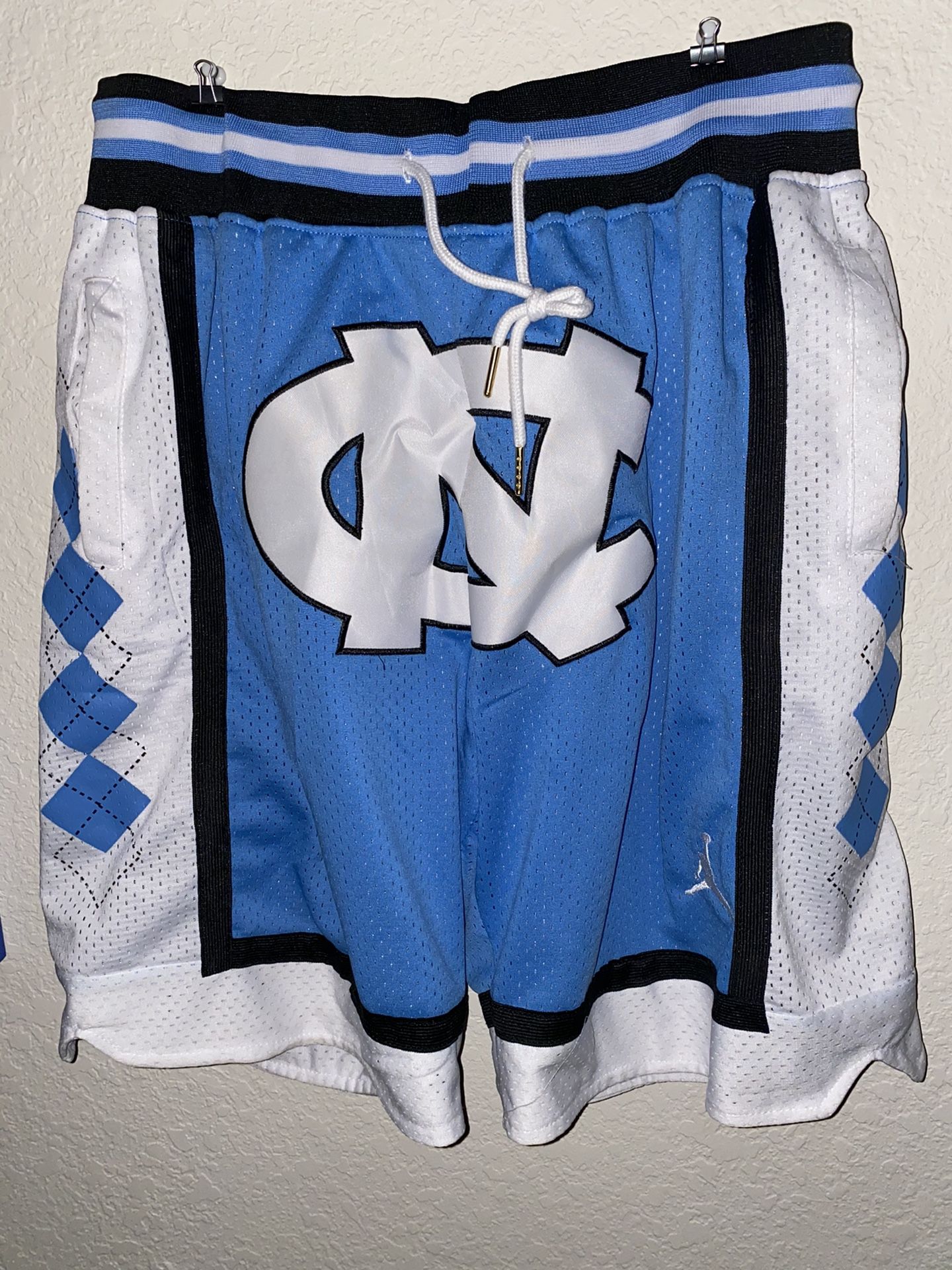 Just don North Carolina jersey shorts