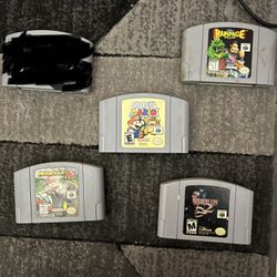 Nintendo 64 Games All Authentic 