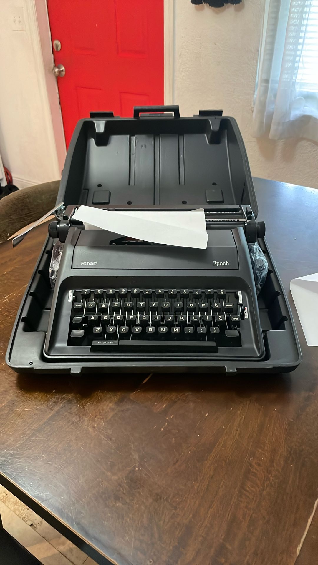 Typewriter - Black Royal Epoch