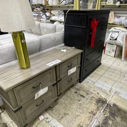 Wooden Nightstand From Costco