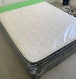 New QUEEN Size Mattress BED NEW QUEEN MATTRESS BED MATTRESS For Sale BOX SPRING INCLUDED PILLOW TOP MATTRESSES