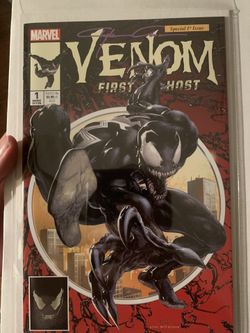Venom first host signed Clayton Crain with coa