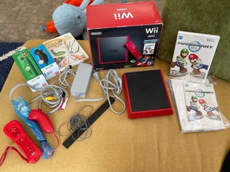 Nintendo Wii Mini Console Bundle with Games