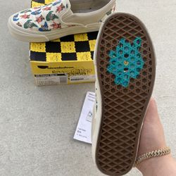 Vans Slip On, SpongeBob Special Edition. Size 8.5 Women Or 7.0 Men