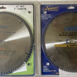 12 inch Lifetime Carbide Miter Saw Blades