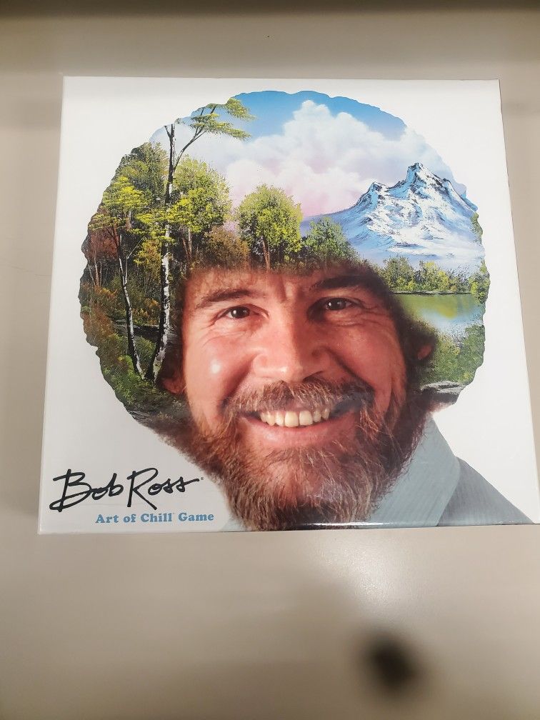 Bob Ross Art Of Chill Board Game