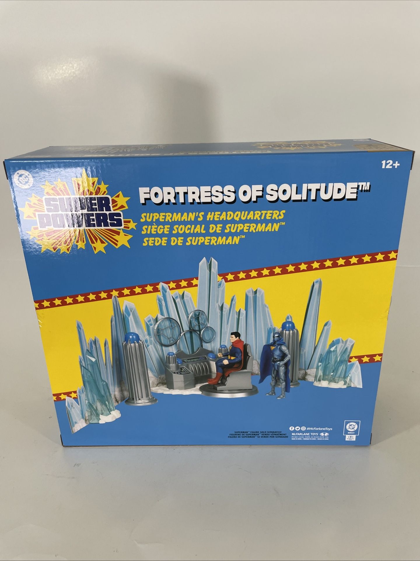Fortress of Solitude with Robot (DC Super Powers: Superman Movie) Gold Label