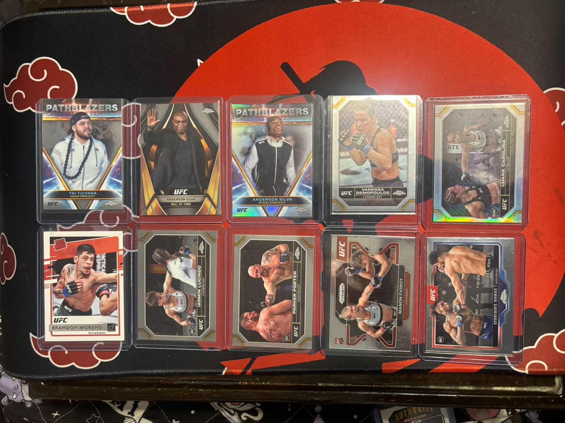 UFC Cards RC & Legends Lot