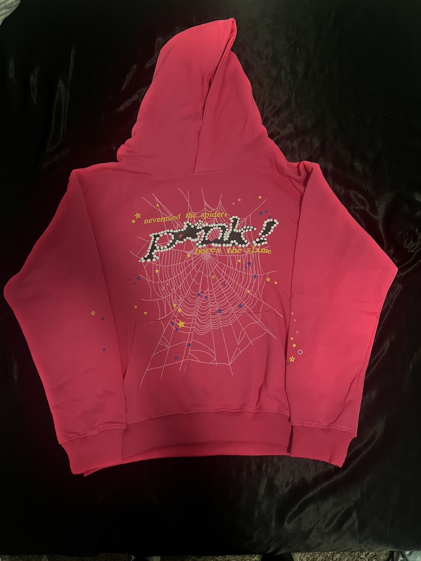 Pink Spider Hoodie