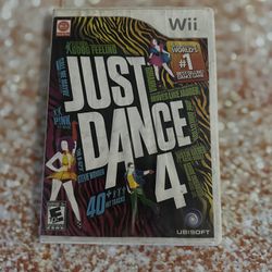 Just Dance 4 Nintendo Wii Game