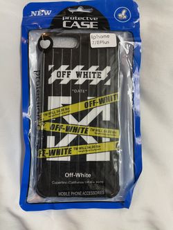Brande new off -white iPhone 8 Plus case