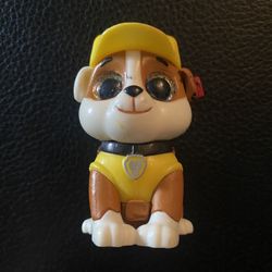Ty Paw Patrol Mini Boos Collectible Rubble Figure Hand Painted 2017