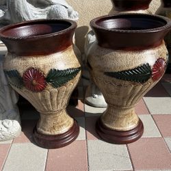 New Flower Pots Made Out Of Cement