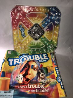 POP-O-MATIC Trouble Game by Milton Bradl