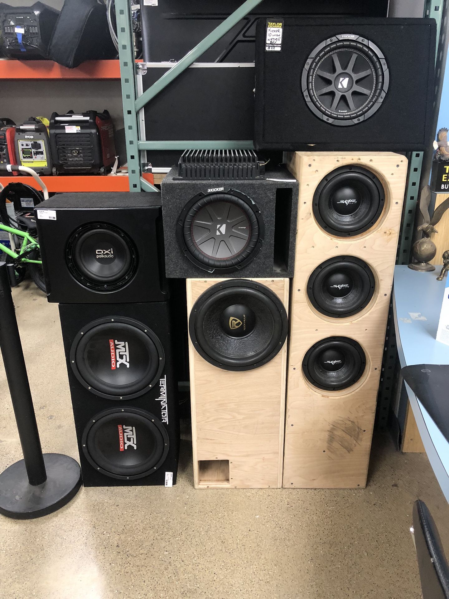 SUBWOOFERS ASSORTED