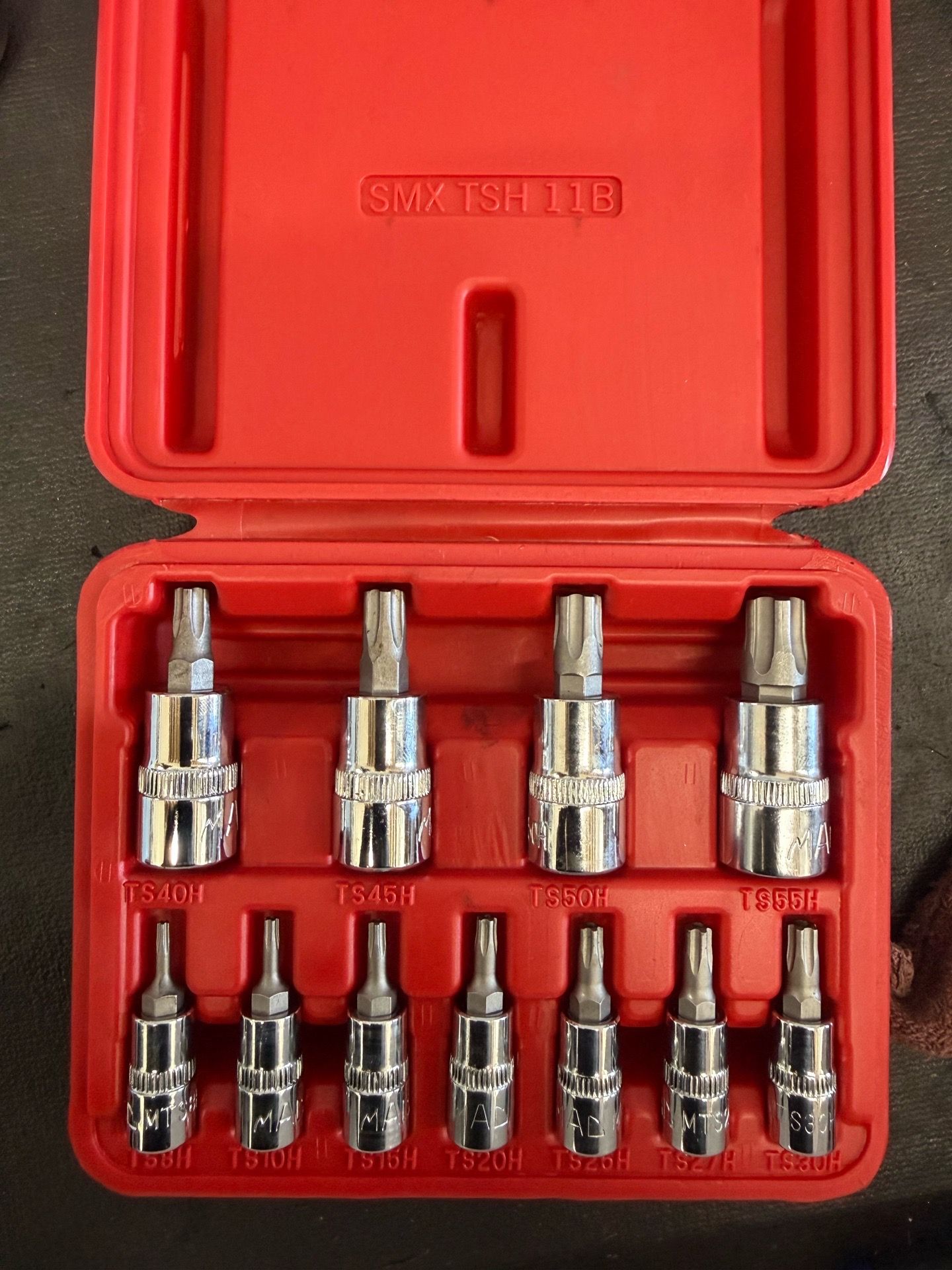 Torx bit set for Mercedes, BMW, Audi