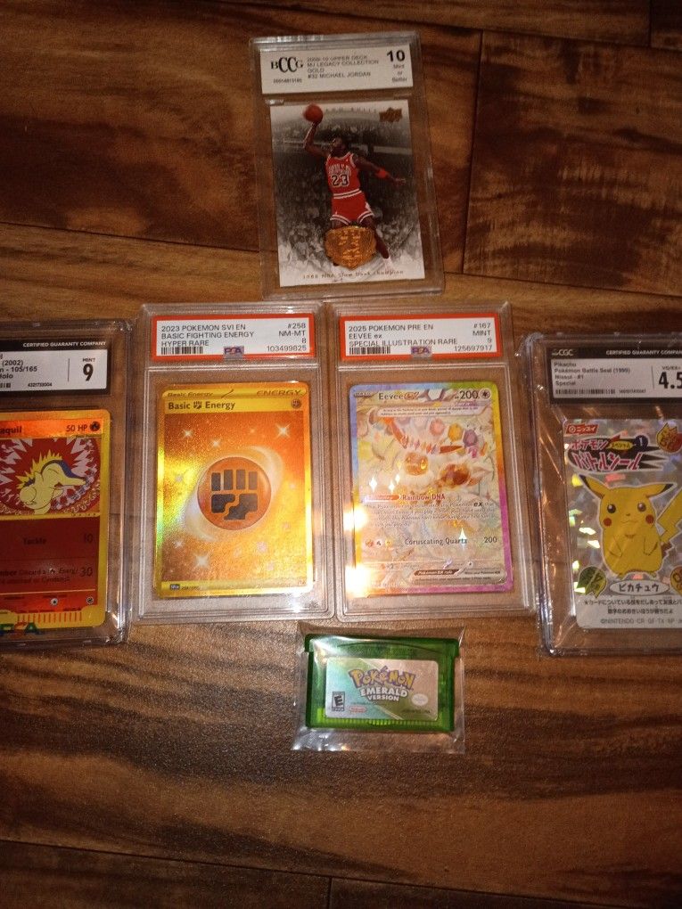 Pokemon Lot And 1 Basketball Slab