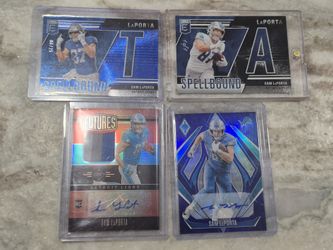 Sam Laporta Auto/Patch/# Card Lot