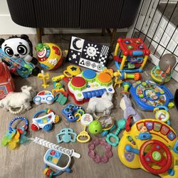 Huge Baby Toy Bundle – Clean, Working, & Ready to Play!