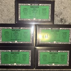 ARCHES® Aquarelle Travel Pad 6 x 10 inches / 20 x 26 cm, Natural White